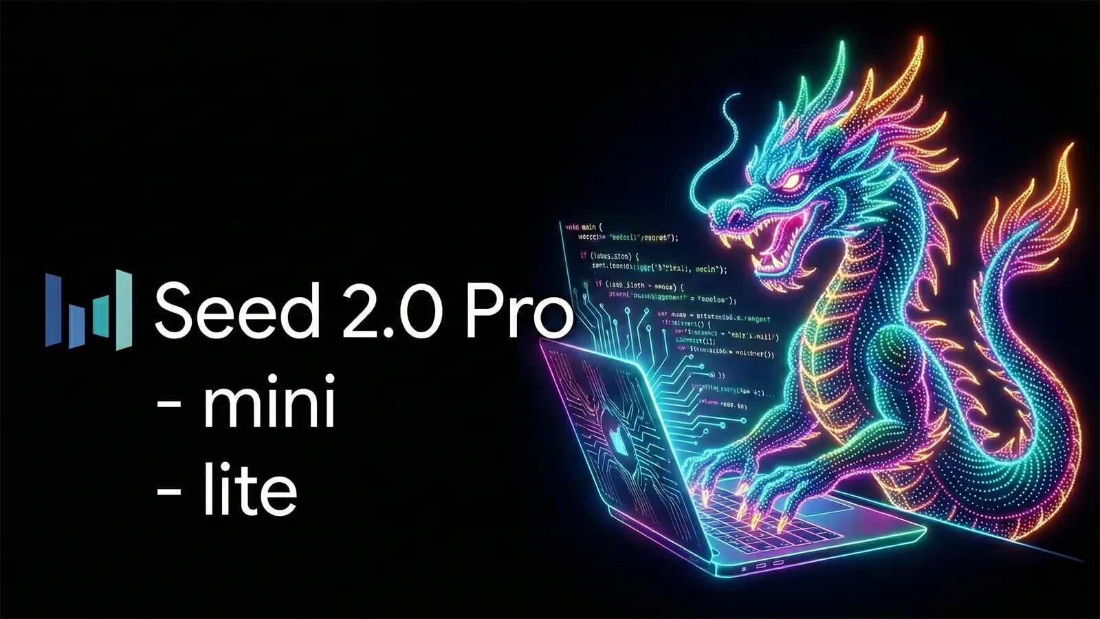 Ein Drache programmiert Seed 2.0